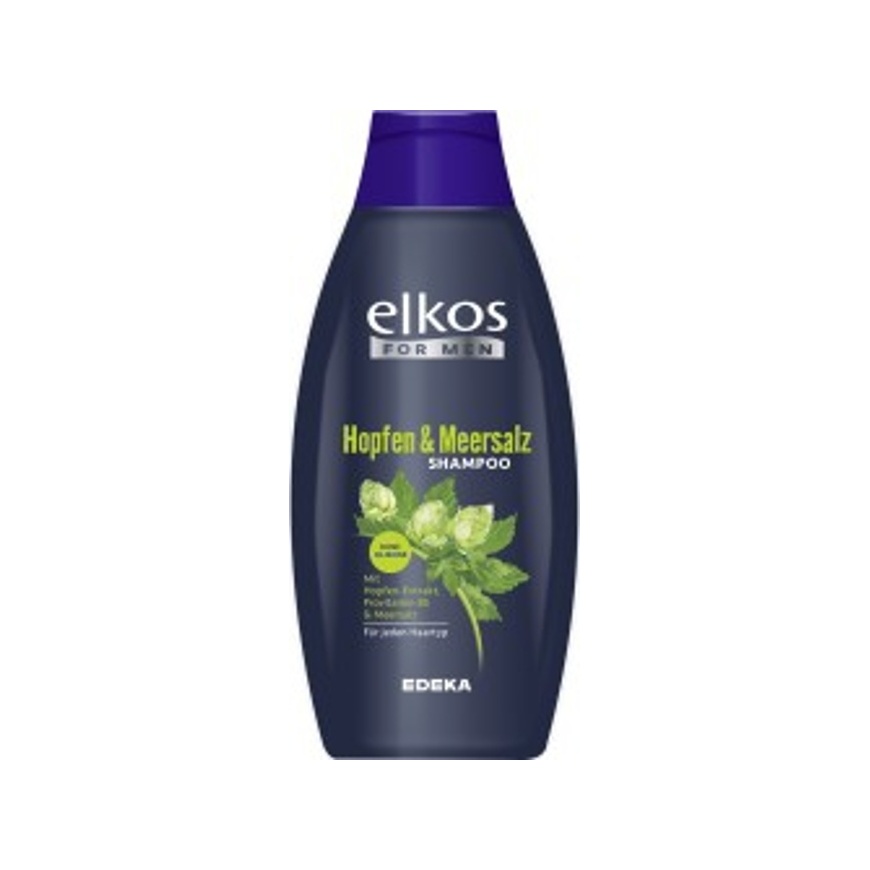 Šampón na vlasy Elkos For men 500ml normálne vlasy EDEKA