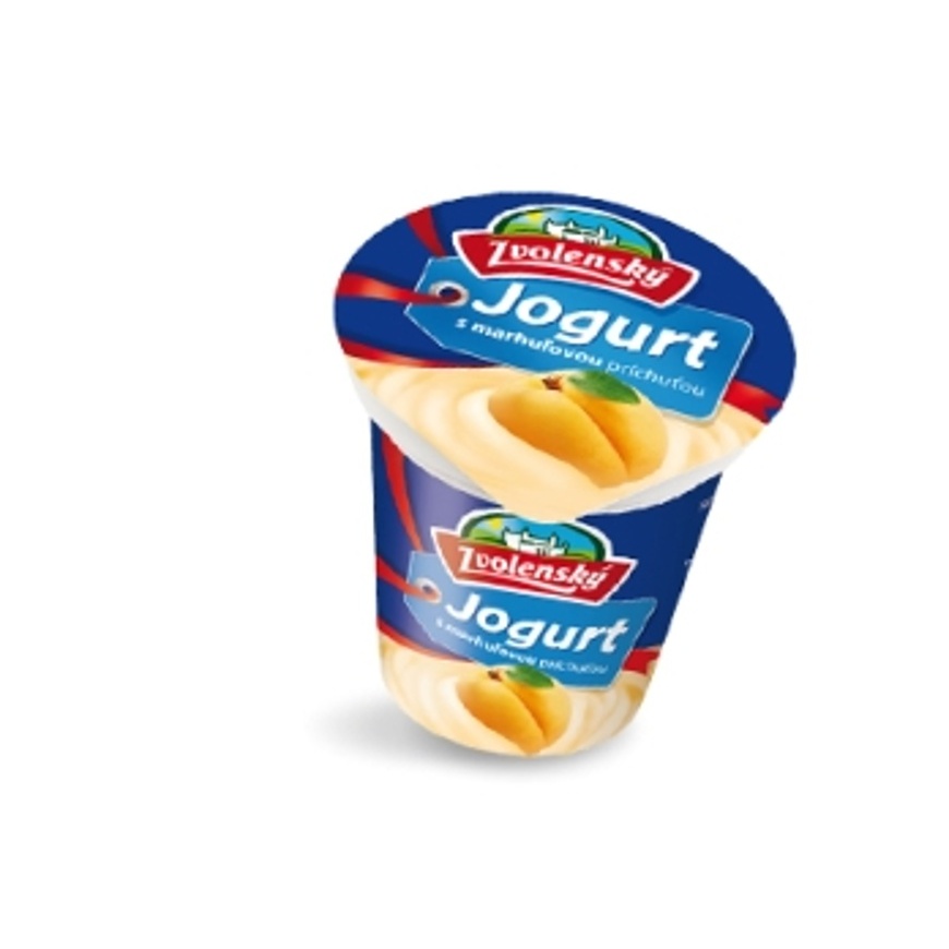 Zvolenský jogurt 1,1% marhuľa 125g