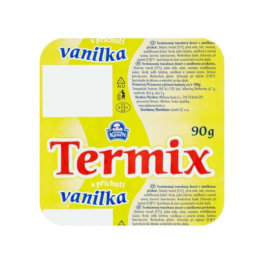 Termix 90g vanilka smotana tvarohový krém