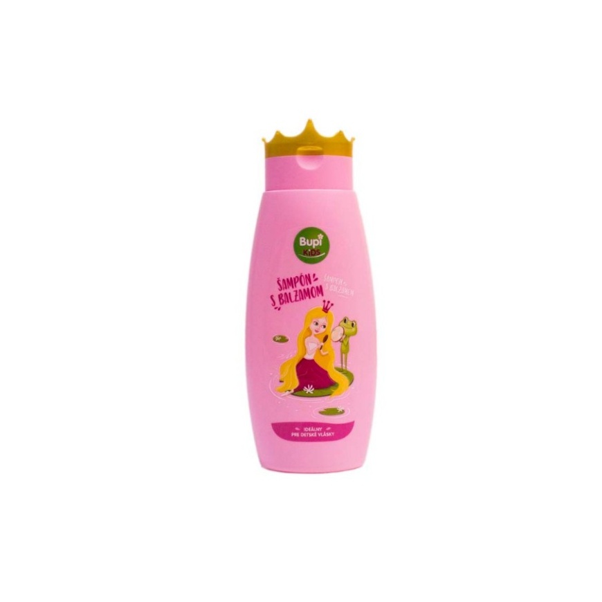 Bupi kids šampón a balzam ružový 250 ml