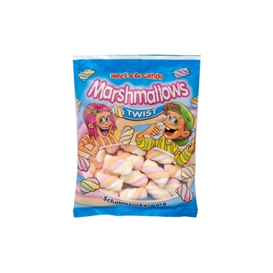 Marshmallows 100g twist