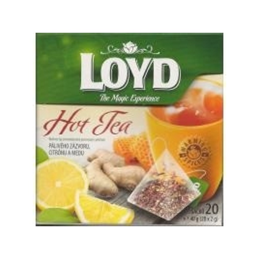 Čaj Loyd 40g zázvor, med, citrón Warming