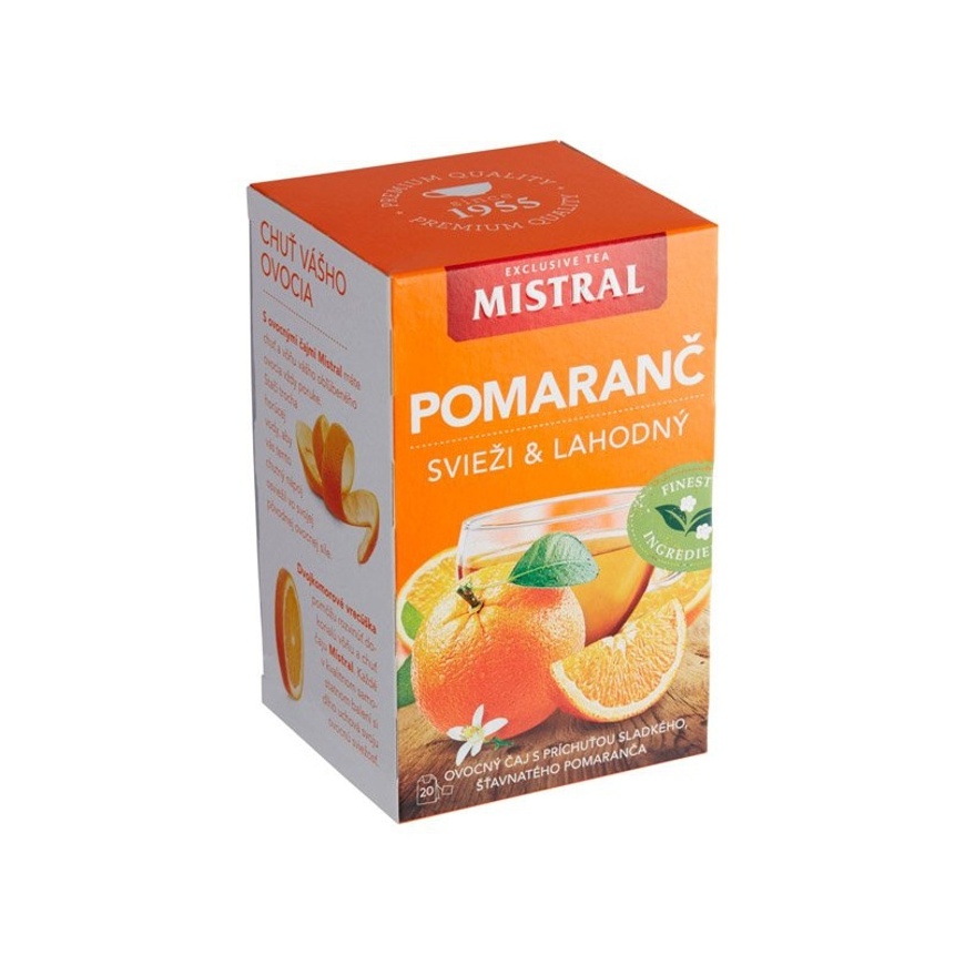 Čaj Mistral 40g pomaranč