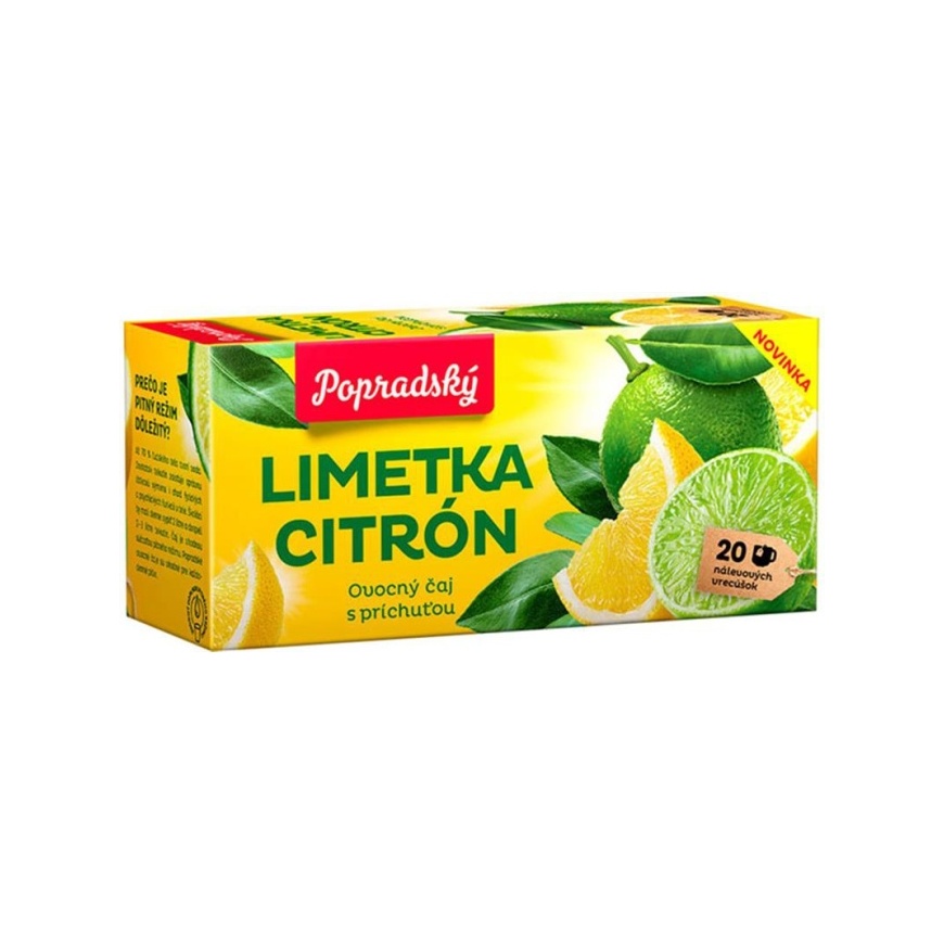 Čaj ovocný limetka citrón 40g