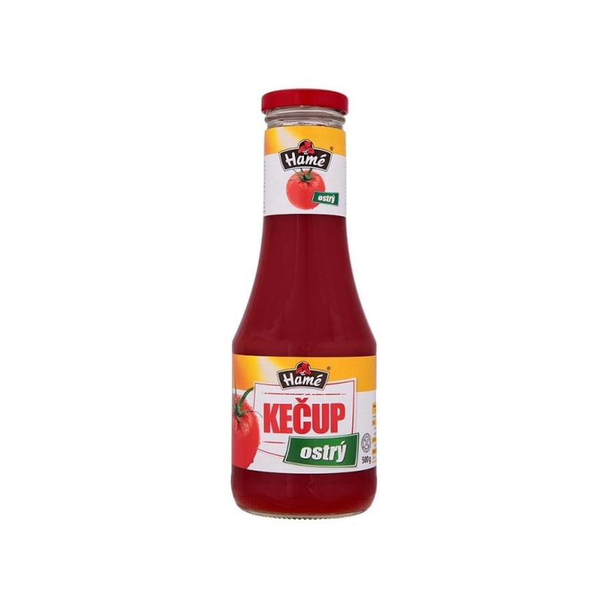 Kečup Hamé ostrý 500g