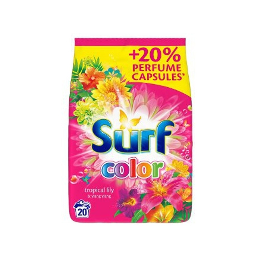 Prací prášok 1,3kg color tropic Surf Surf