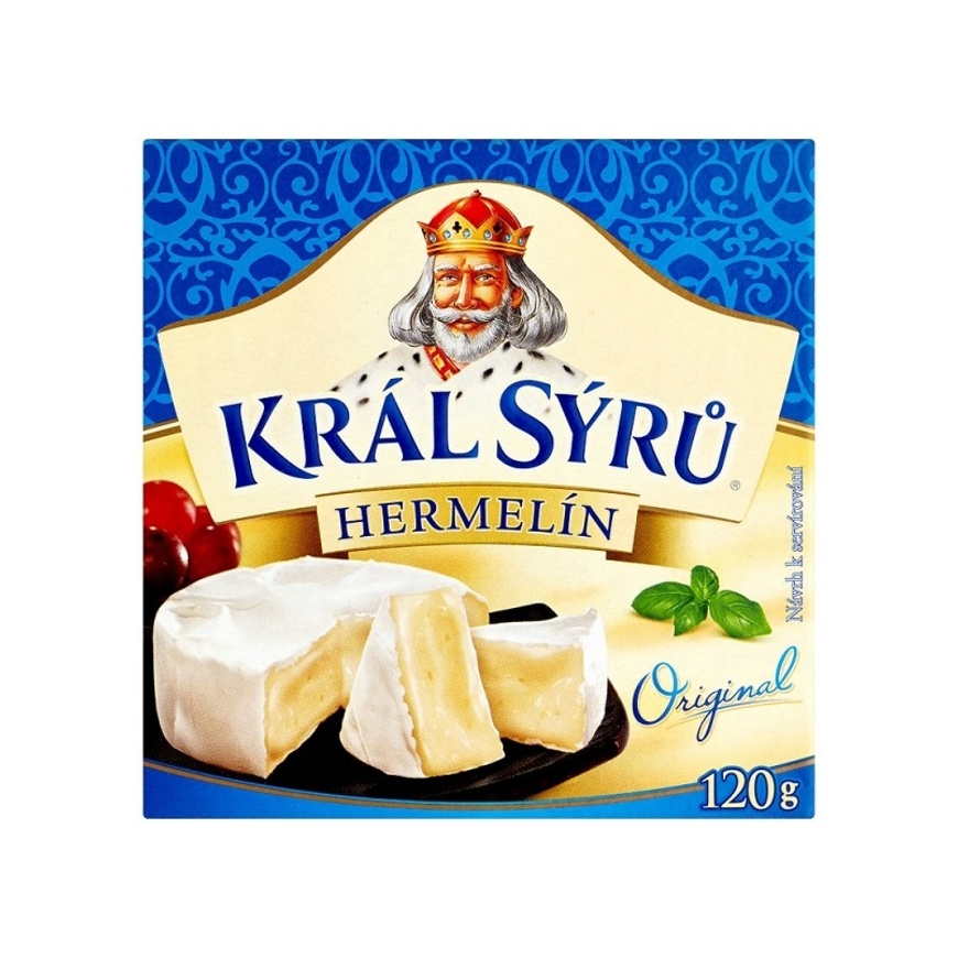 Král sýru Hermelín 120 g