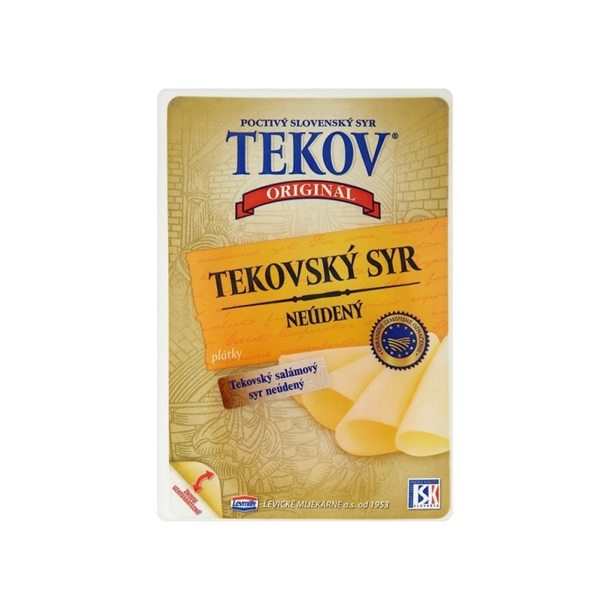 Syr Tekovský salámový neúdený 100g plátky - Kliknutím na obrázok zatvorte -