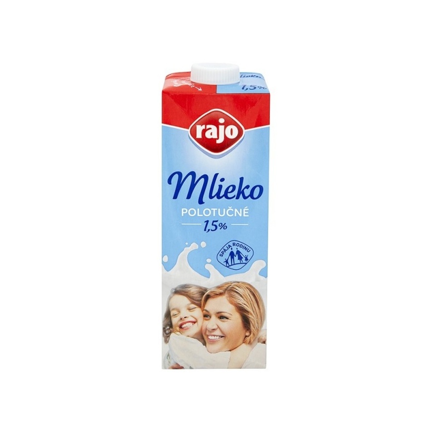 Mlieko trvanlivé 1,5% 1L EDGE