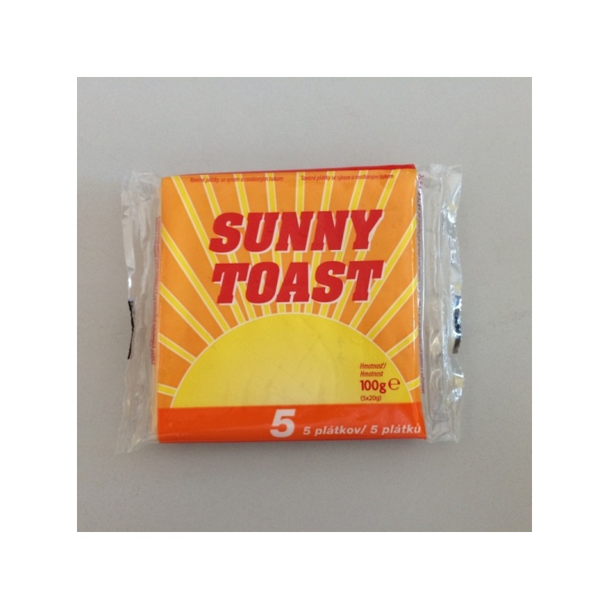 Syr Toast plátky100g Sunny