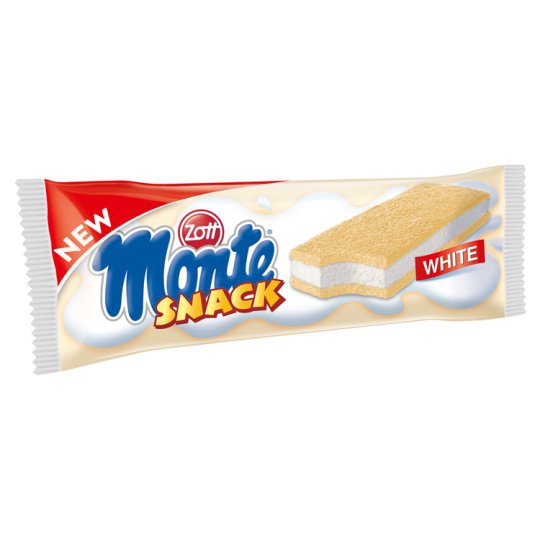 Monte mliečny rez biely 29g