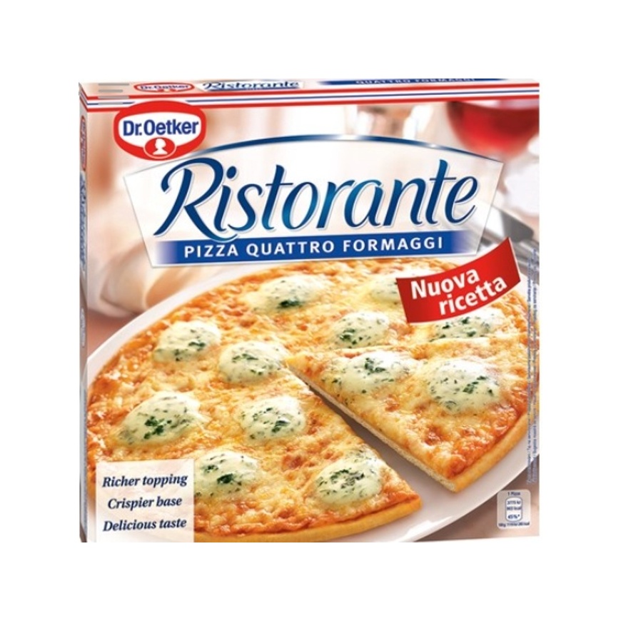 Ristorante Quattro Formagi pizza 340g