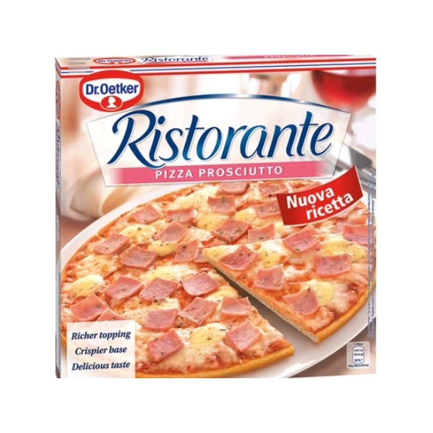 Ristorante Prosciutto pizza 330g