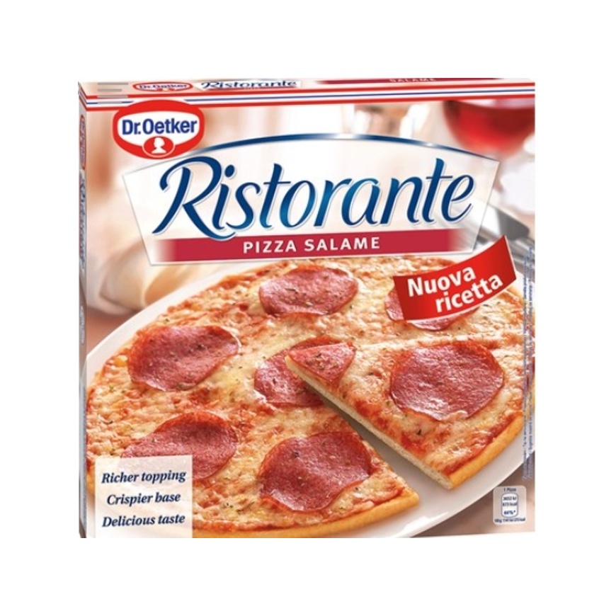Ristorante Salame pizza 320g