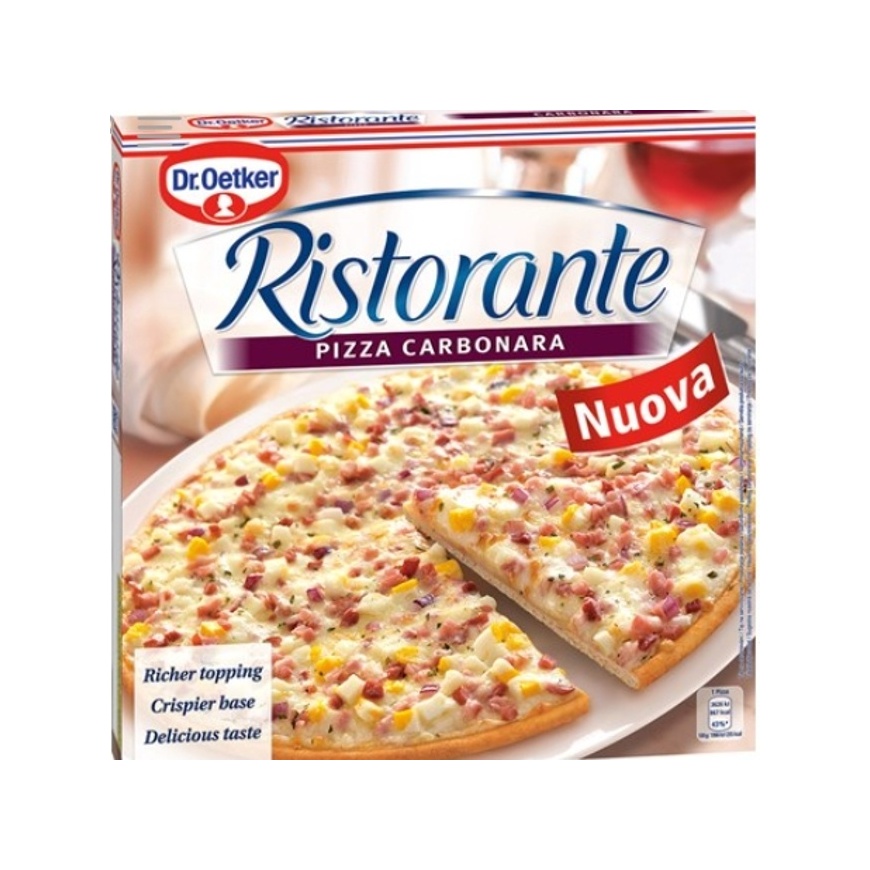 Ristorante Carbonara pizza 340g