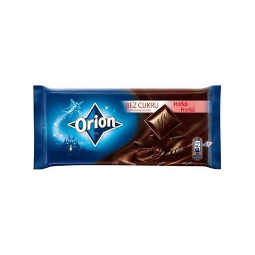 Čokoláda Orion horká 50g bez cukru
