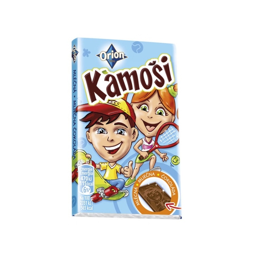 Orion čokoláda tabuľková Kamoši 20g - Kliknutím na obrázok zatvorte -