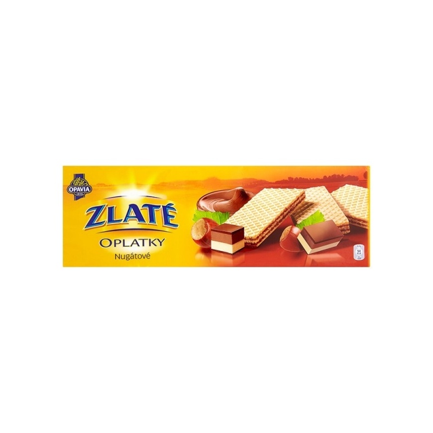 Zlaté oblátky nugát 146g