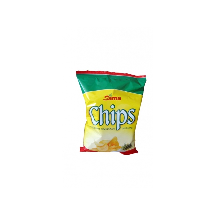 Zemiakové chipsy Sama 75g smot.cib.