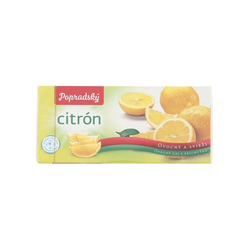 Čaj ovocný citrón 40g