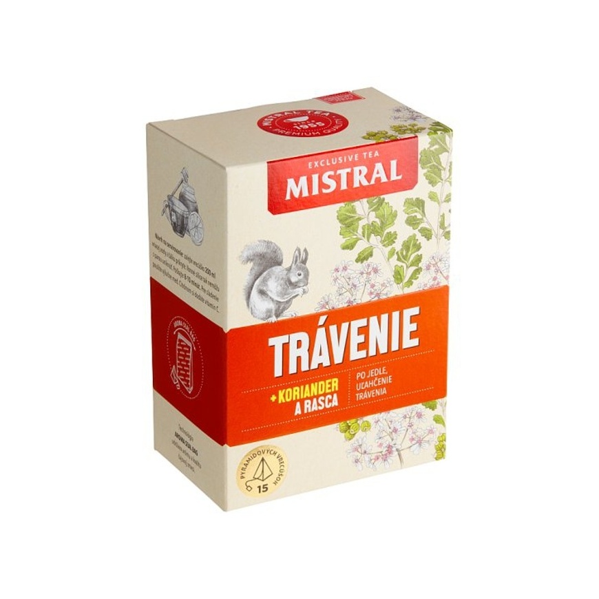 Čaj Mistral 30g trávenie koriander rasca