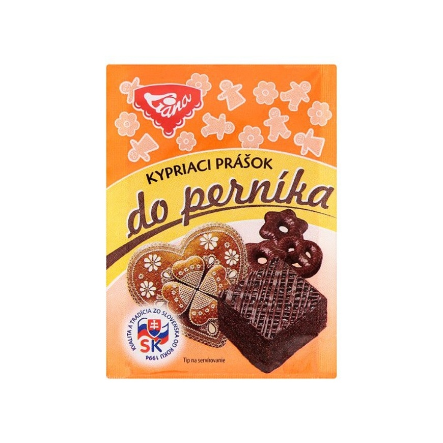 Kypriaci prášok perník 20g Liana