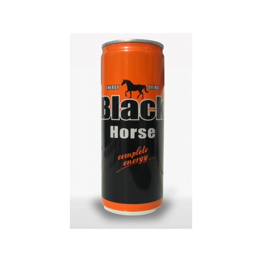 Energetický nápoj Black Horse 0,25L plech
