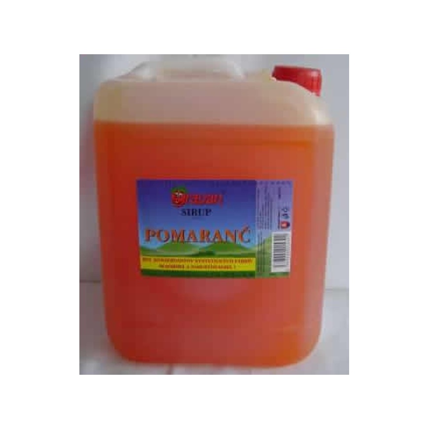 Sirup Oravan 5L pomaranč - Kliknutím na obrázok zatvorte -