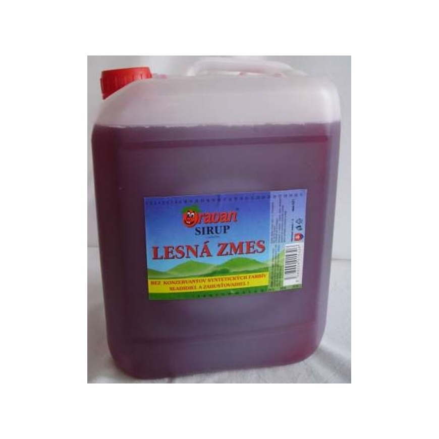 Sirup Oravan 5L lesná zmes