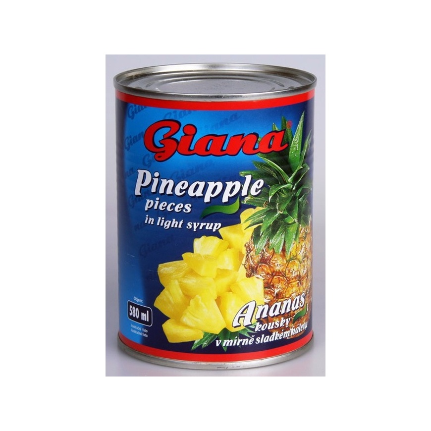 Kompót ananás kúsky 565g