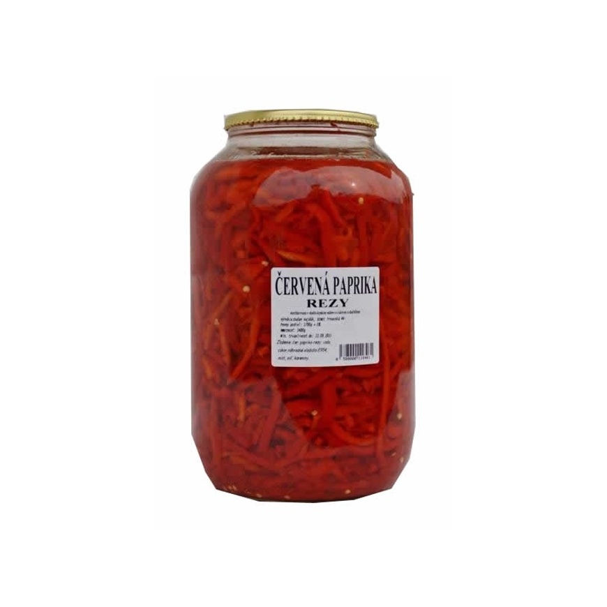 Paprika červená rezy 3400g