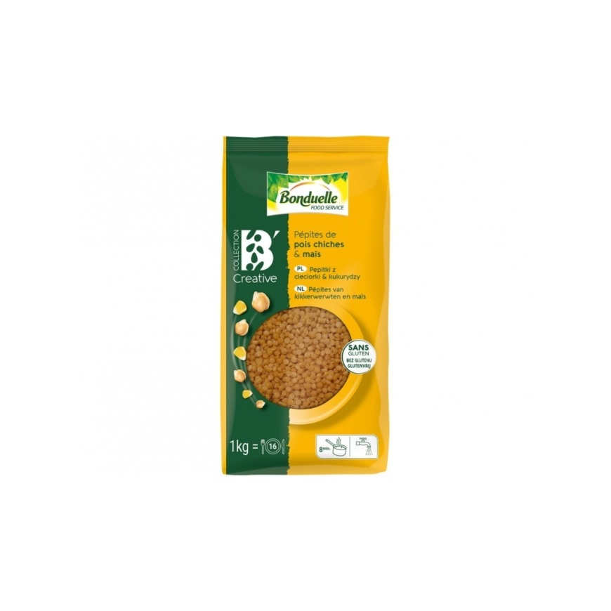 Pepitky cícer kukurica 1kg Bonduele