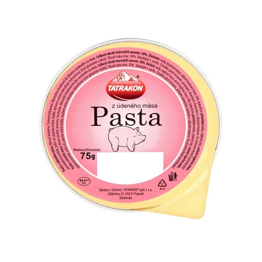 Pasta z údeného mäsa 75 g