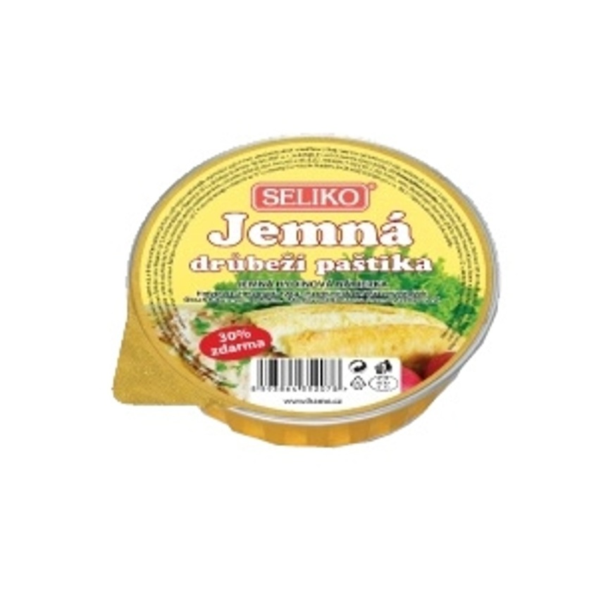Paštéta jemná hydinová 100g