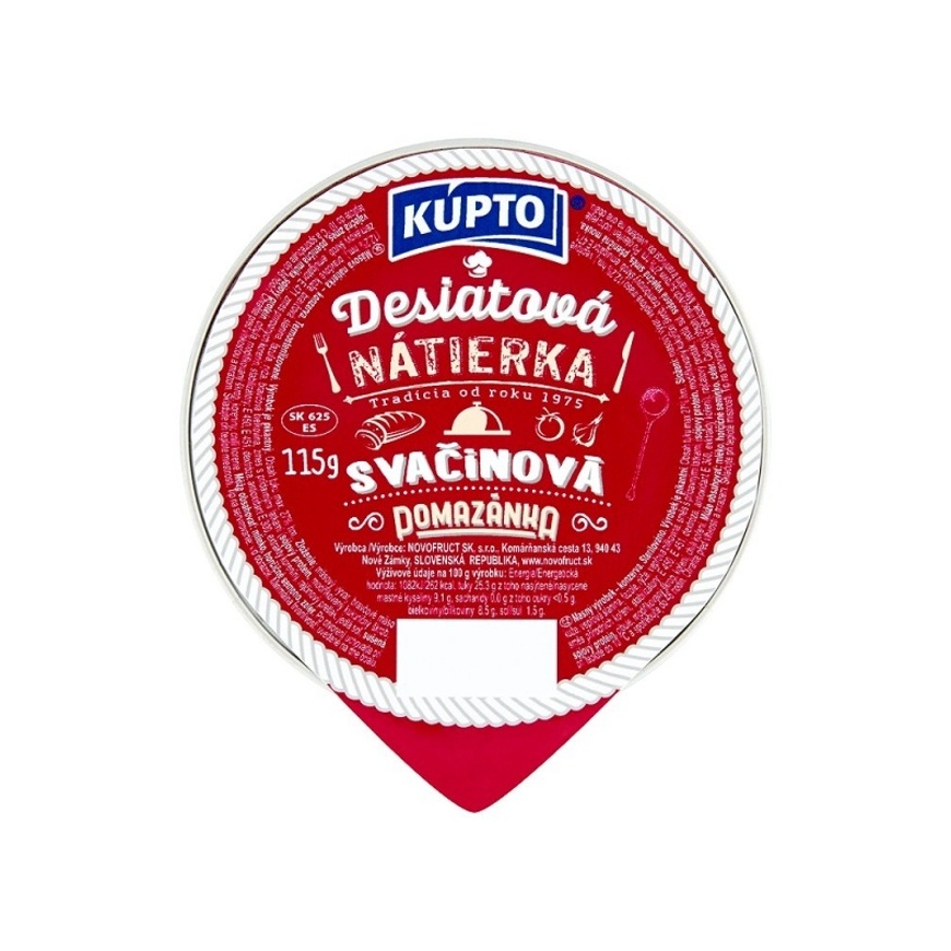 Desiatová nátierka 115g