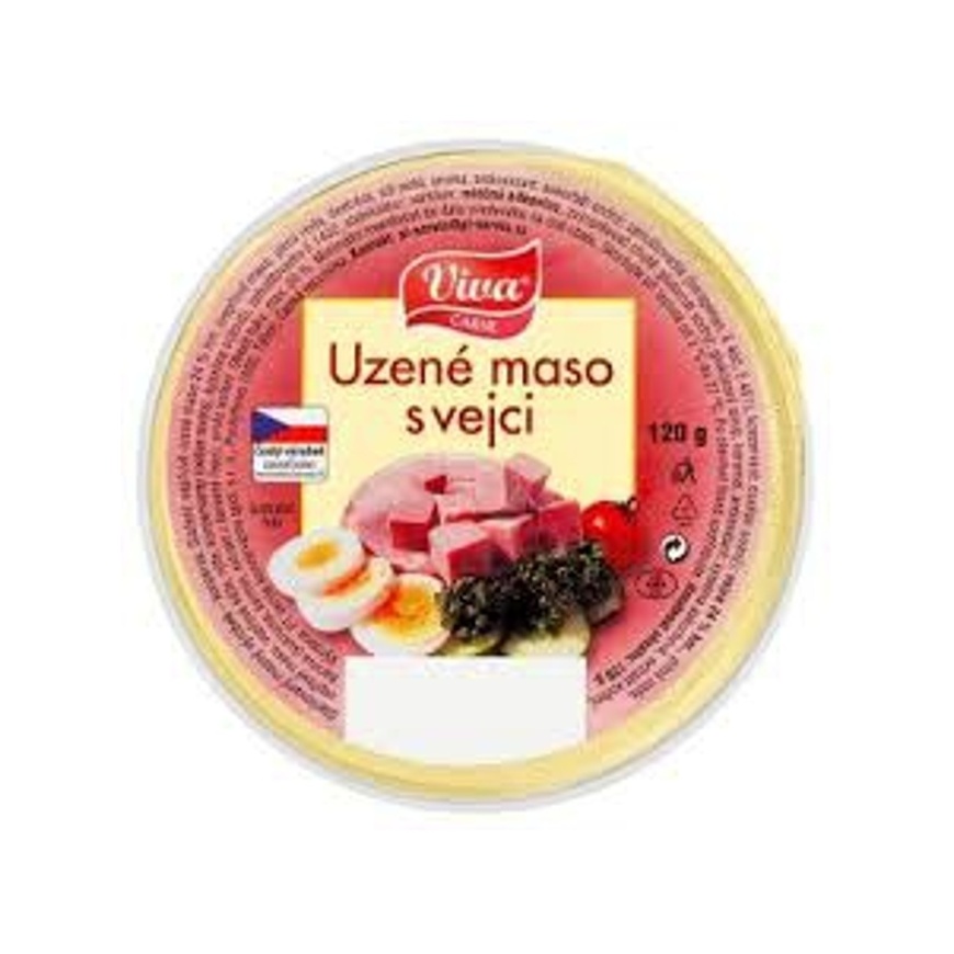 Údené mäso s vajcom 120g