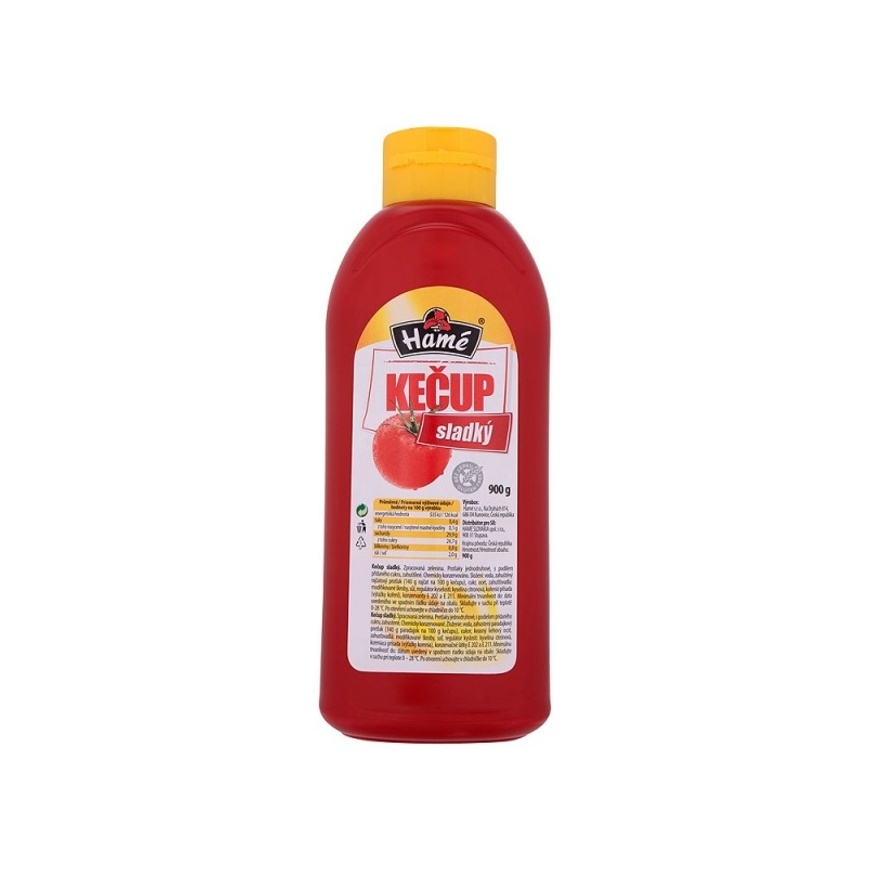 Kečup Hamé sladký 900g plast