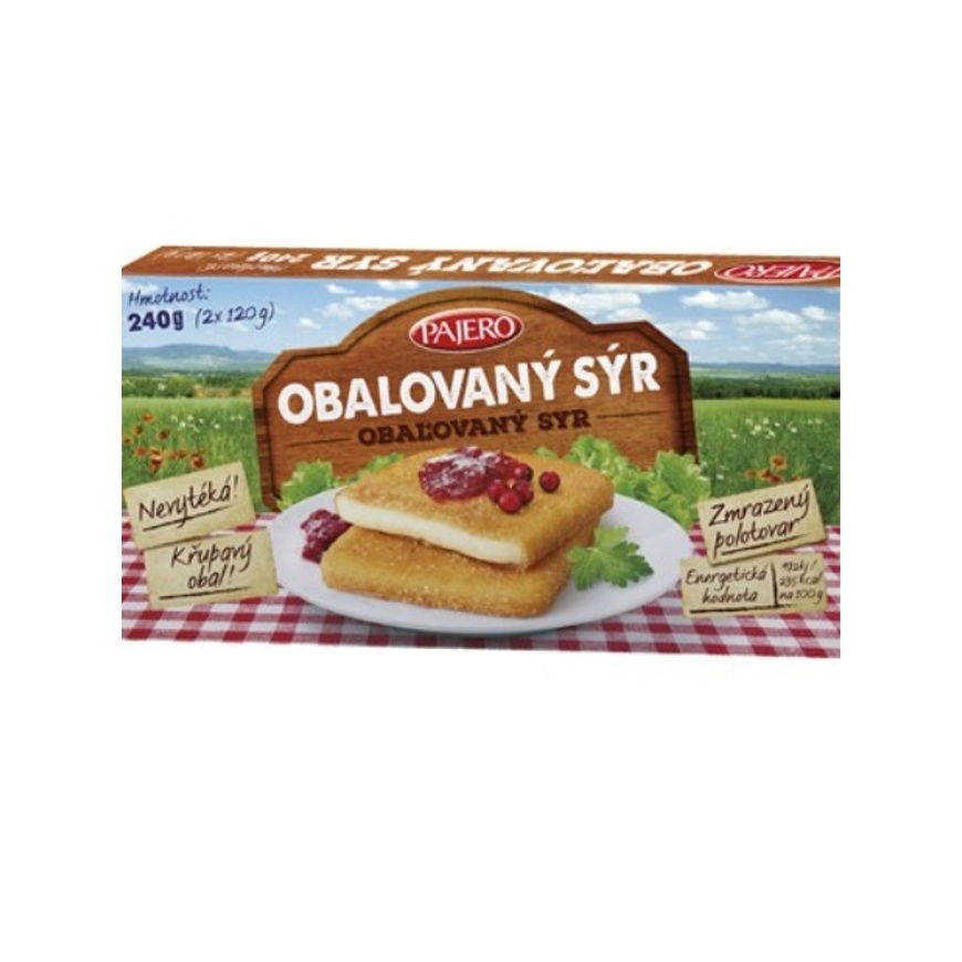 Obaľovaný syr 240g