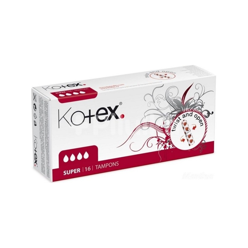 Kotex tamp.Super 16ks