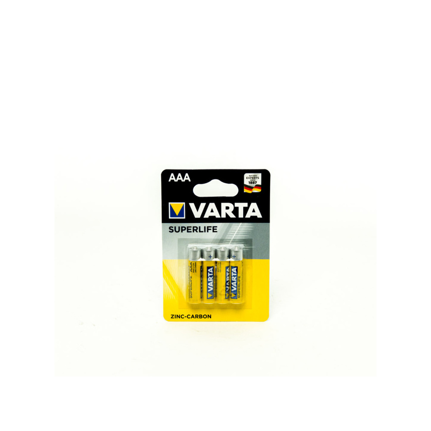 Batérie Varta Superlife 1,5v AAA 4ks