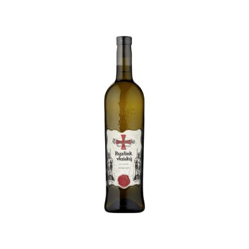 Víno Rizling vlašský 0,75L Templářske sklepy