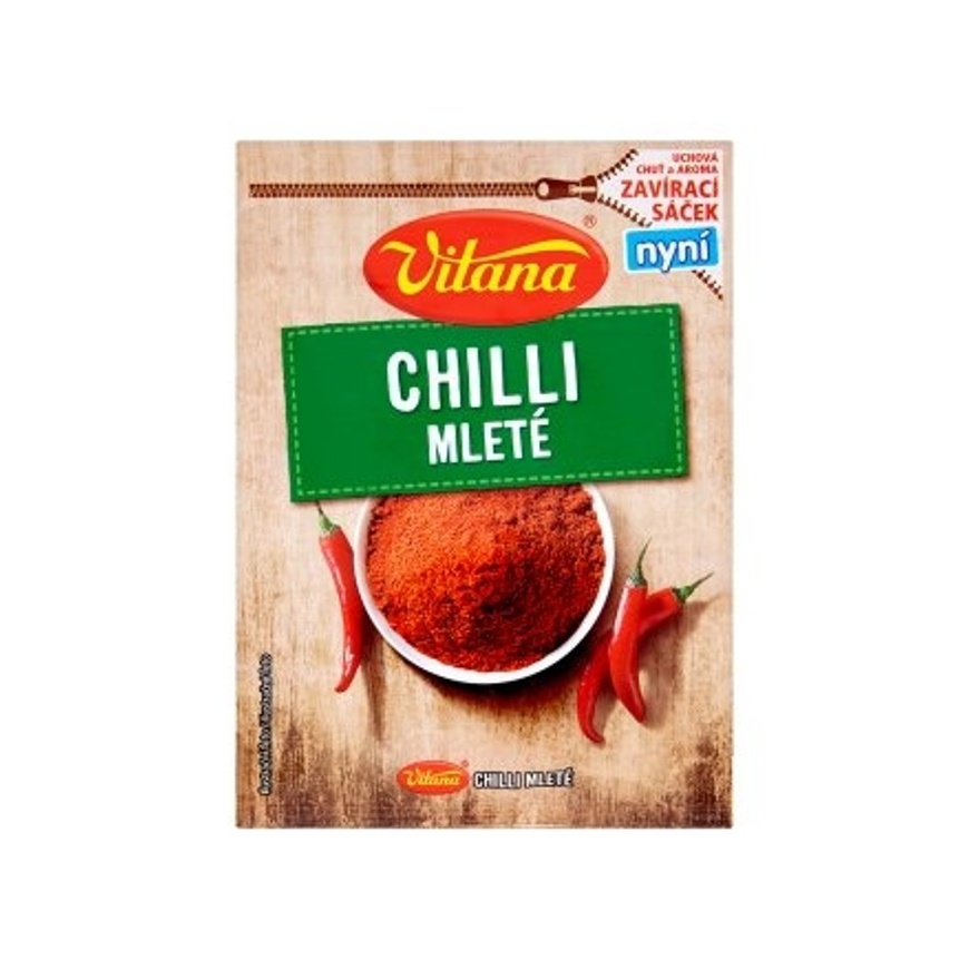 Chilli mleté 23g Vitana