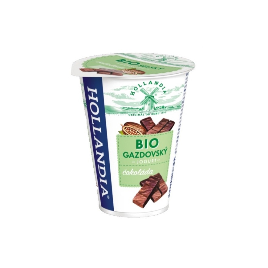 Hollandia Gazdovský jogurt čokoláda BIO 180 g