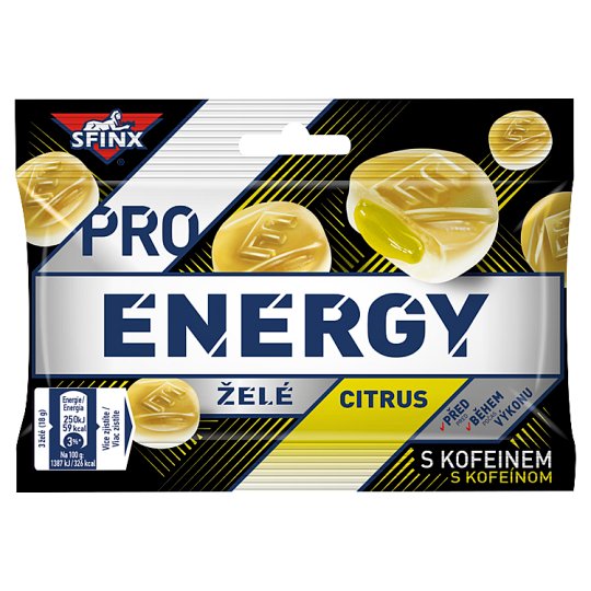 Pro energy 60g želé citrus