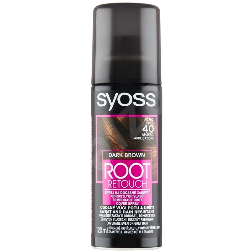 SYOSS Root Retoucher Tmavohnedý 120 ml - Kliknutím na obrázok zatvorte -